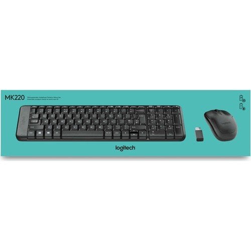 Logitech MK220 Kablosuz Klavye